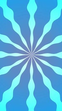 mavi arkaplan hipnotik animasyon kopya uzay metin arkaplanı ile döngülenmiştir. Yüksek kalite 4k görüntü