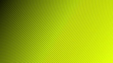 Yumuşak dalgalar, çapraz geometrik çizgiler ve sunumlar, web siteleri veya yaratıcı markalaşma için mükemmel şeffaf daireler içeren neşeli ve modern bir sarı gradyan..