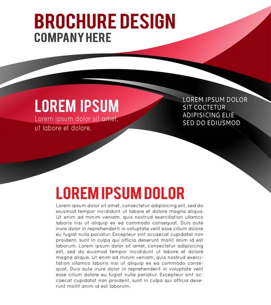 Profesyonel Tasarım Şablonu Kurumsal Afiş Tasarımı Dergi Kapağı Yayıncılık Baskı — Stok Vektör
