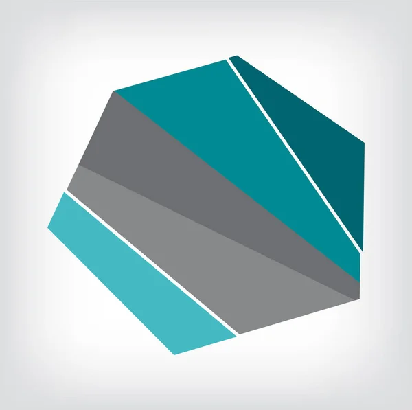Embleem Design Abstract Vector Logo Abstracte Bedrijfslogotype — Stockvector