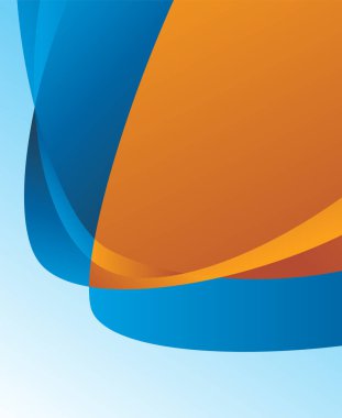 Broşür veya el ilanı için arka plan konsepti tasarımı, soyut vektör illüstrasyonu. Dalgalarla çember