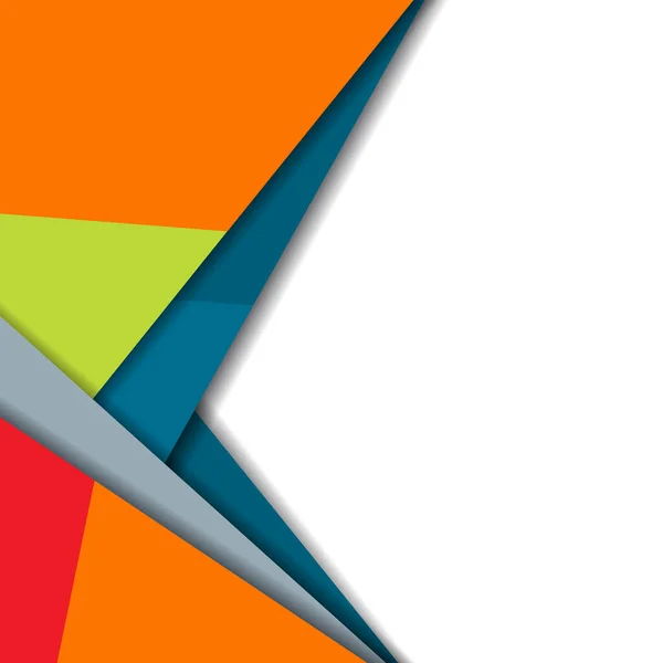 Futuristisches Design Hintergrund Mit Dreieck Vorlage Für Abstraktes Design — Stockvektor