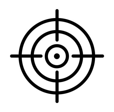 Hedef hedef hedef hedef ok, vektör illüstrasyonu