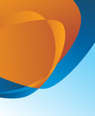 Broşür veya el ilanı için arka plan konsepti tasarımı, soyut vektör illüstrasyonu. Dalgalarla çember