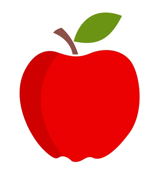 Icona Del Segno Apple Illustrazione Vettoriale — Vettoriale Stock