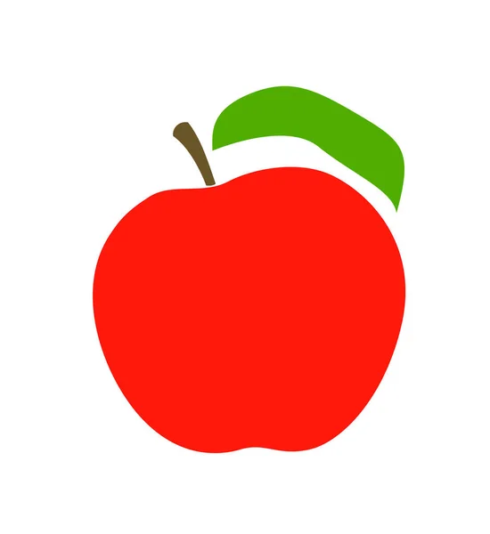 Ícone Sinal Apple Ilustração Vetorial — Vetor de Stock