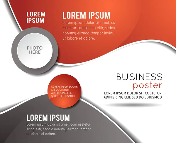 Background Concept Design Brochure Flyer Abstract Vector Illustration — Stock Vector