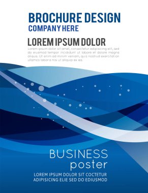 Broşür veya el ilanı için arkaplan konsepti tasarımı, soyut vektör illüstrasyonu