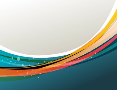 Broşür veya el ilanı için arkaplan konsepti tasarımı, soyut vektör illüstrasyonu