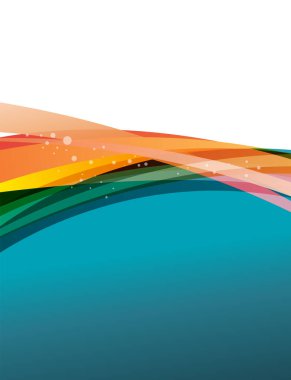 Broşür veya el ilanı için arkaplan konsepti tasarımı, soyut vektör illüstrasyonu