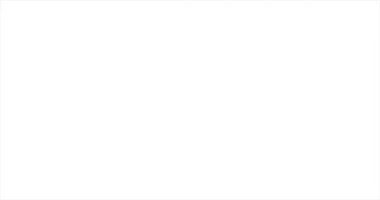 Kroküs çiçeği beyaz arka planda koyu siyah bir çizgide çizilmiş. çizgi sanatı. Karalayın. Kendi kendine çizim çizgisi animasyonu, sürekli çizgi