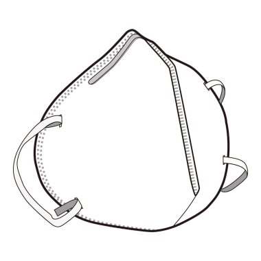  Maskeli Corona Pamuk Maskesi KF94 KF80 Sarı Toz Diş Maskesi