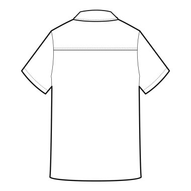 Gömlek Bluz Üst Moda Çizimi