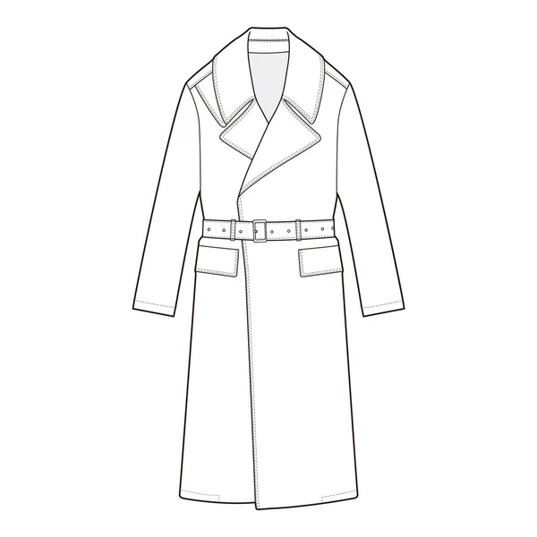 Dış Ceket Dış Giysi Düz Moda — Stok fotoğraf