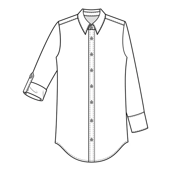 Μπλούζα Μπλούζα Κοντομάνικο Πουκάμισο Μακρυμάνικο Μπλουζάκι Top — Φωτογραφία Αρχείου
