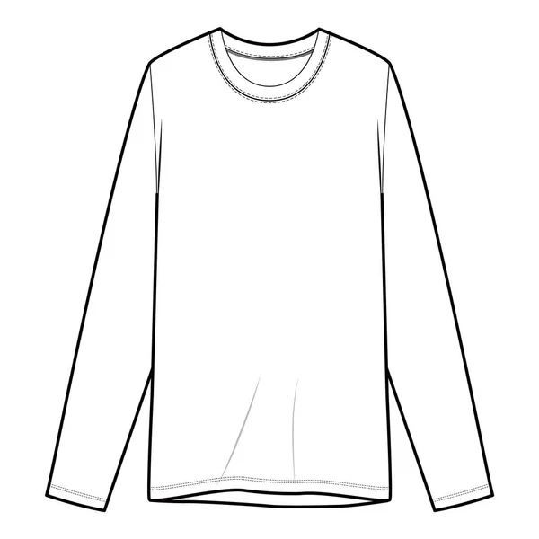 Shirt Met Lange Mouwen Trui Top — Stockfoto