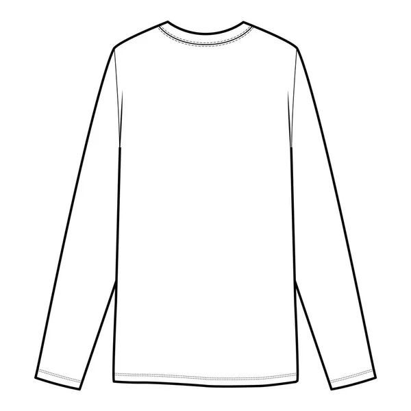 Μπλουζάκι Μακρυμάνικο Μπλουζάκι Μπλούζα Μπλούζα Κορυφή — Φωτογραφία Αρχείου