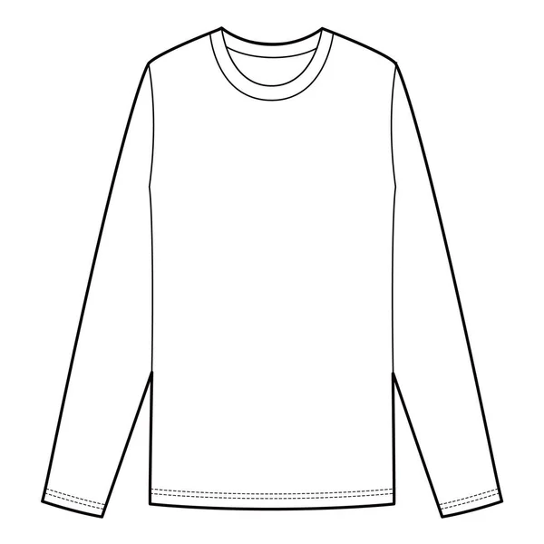 Μπλουζάκι Μακρυμάνικο Μπλουζάκι Μπλούζα Μπλούζα Κορυφή — Φωτογραφία Αρχείου