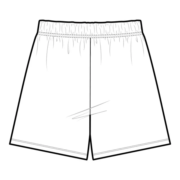 短袖圆筒形裤裤 — 图库照片