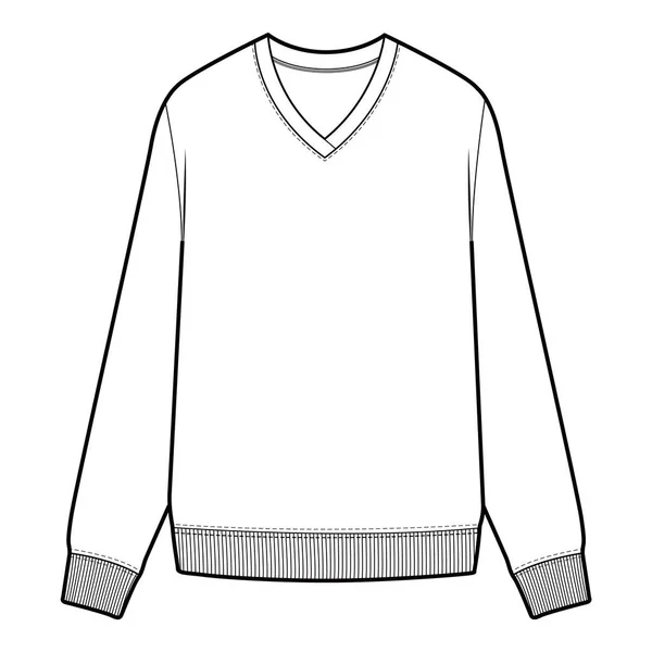 Felpa Maglione Shirt Maniche Lunghe Shirt Top — Foto Stock
