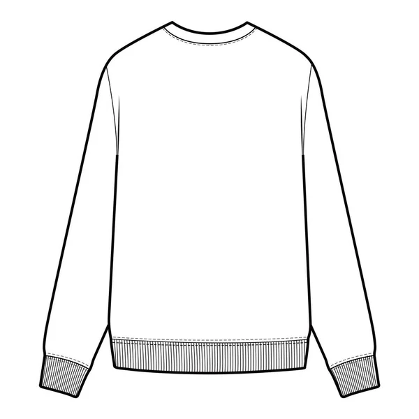 Bluza Sweter Tee Koszulka Długim Rękawem Top Shirt — Zdjęcie stockowe