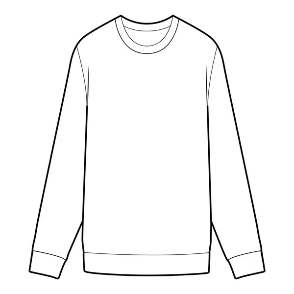 Sweatshirt Sweater Tee Long Sleeved Tee Top Shirt — Stock Photo, Image