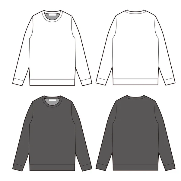 Bluza Sweter Tee Koszulka Długim Rękawem Top Shirt — Zdjęcie stockowe