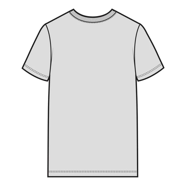 Camiseta Manga Corta Top Plano Moda — Foto de Stock