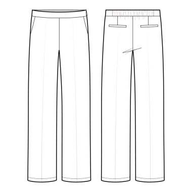 Pantolon Bottoms moda taslak