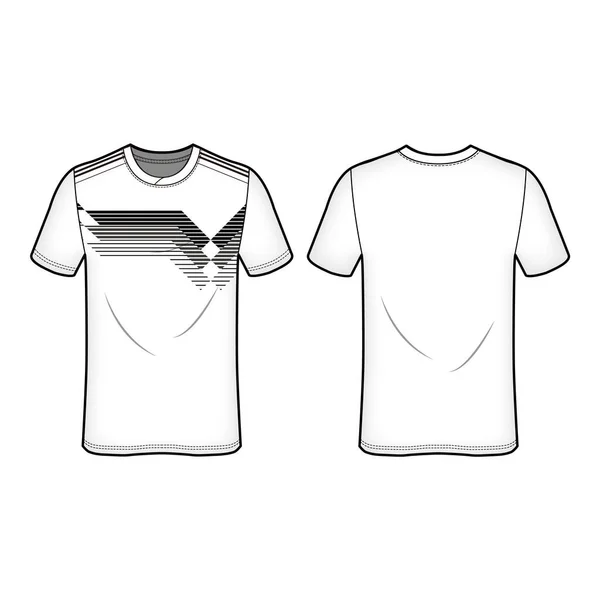 Top Tshirt Short Sleeve Tee Sportswear Bowling Wear Tennis Wear — Stock Photo, Image