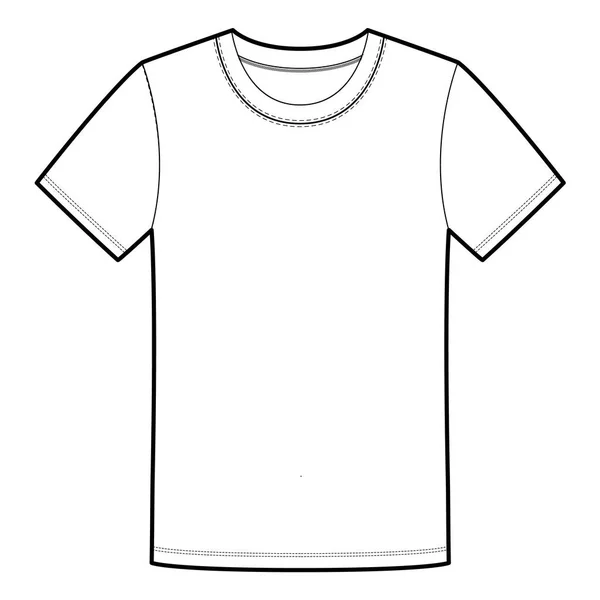 Shirt Manica Corta Top Moda Piatto — Foto Stock