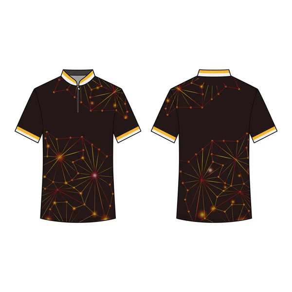 Top Tshirt Shirt Manica Corta Abbigliamento Sportivo Bowling Abbigliamento Tennis — Foto Stock