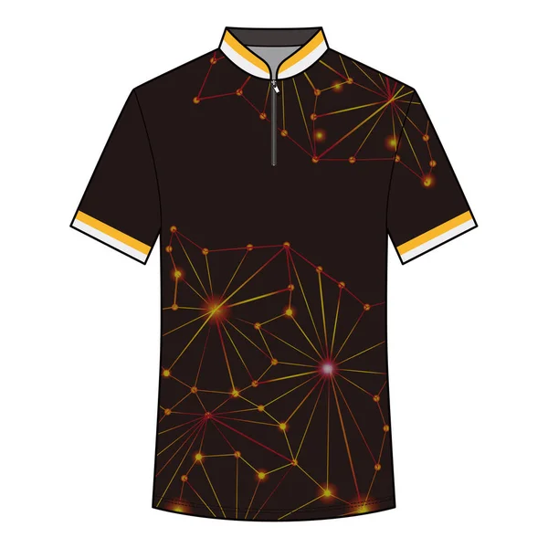 Top Shirt Kurzarm Shirt Sportbekleidung Bowling Tragen Tennisbekleidung Fußballbekleidung — Stockfoto