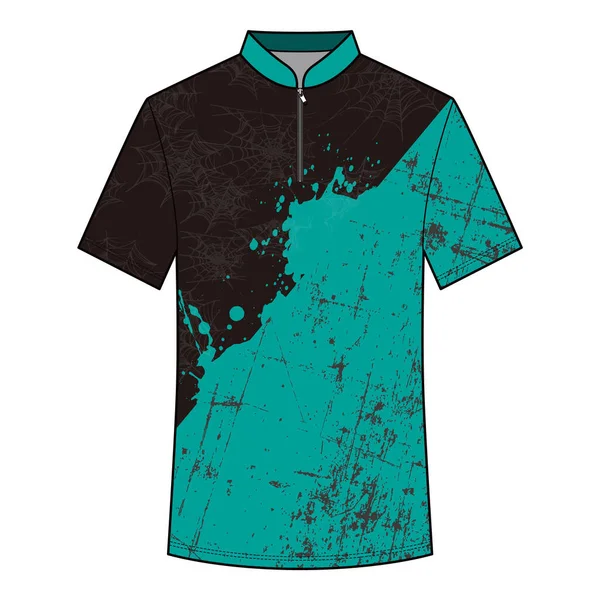 Top Tshirt Short Sleeve Tee Sportkleding Bowling Wear Tennis Wear — Stockfoto