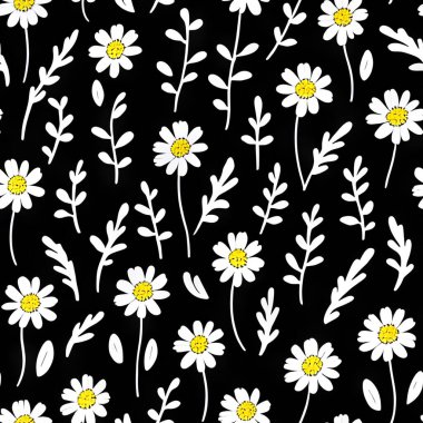 Kusursuz Desenli Özellikler Soyut Hayvan Çiçek Geometrik Kabile Tasarımı