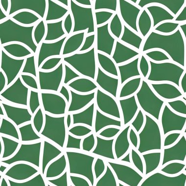 Kusursuz Desenli Özellikler Soyut Hayvan Çiçek Geometrik Kabile Tasarımı