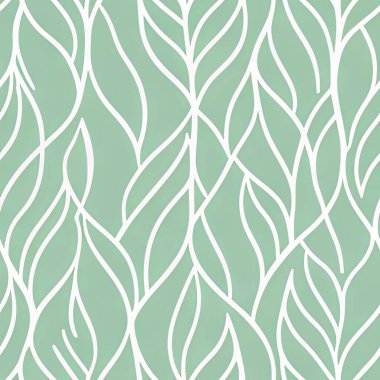 Kusursuz Desenli Özellikler Soyut Hayvan Çiçek Geometrik Kabile Tasarımı