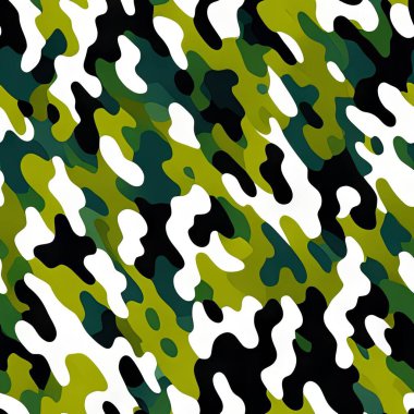 Kusursuz Desenli Özellikler Soyut Hayvan Çiçek Geometrik Kabile Tasarımı