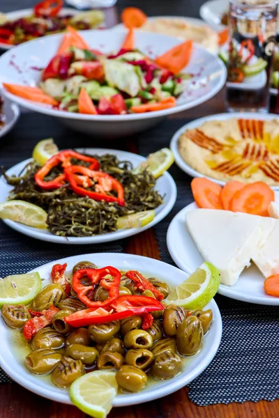 Vorspeise Türkisches Essen Türkische Vorspeise Türkische Küche — Stockfoto