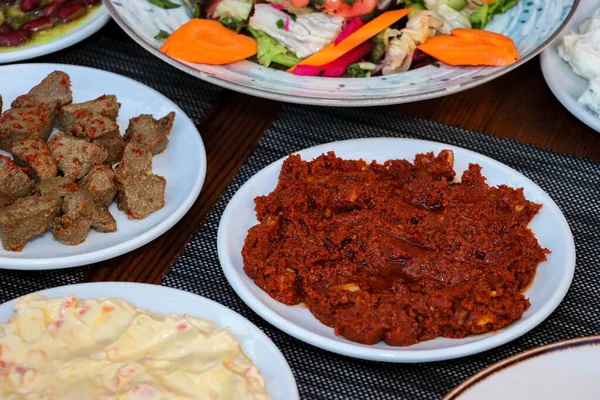 Vorspeise Türkisches Essen Türkische Vorspeise Türkische Küche — Stockfoto