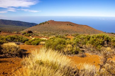 Doğa Spains Teide Ulusal Parkı, Tenerife 'nin kalbinde harikalar yaratır. Las Canadas yürüyüşünden panoramik görüntüler volkanik oluşumlar ve el değmemiş gökyüzü.