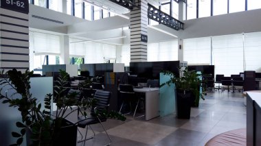 Modern yönetim merkezi ve sosyal hizmetler. Uzay ofisi aç. Vatandaş hizmet merkezi. Ukrayna, Harkiv - 21 Temmuz, 2022