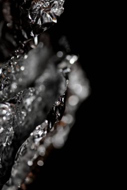 Aluminum foliage abstracts pictures close up modern background high quality big size prints