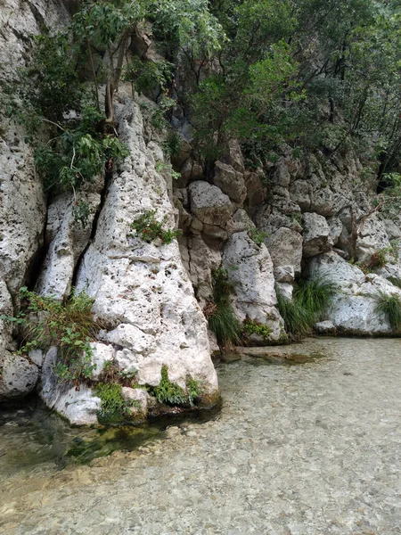 Acherontas Fluss Erkundung Griechenland Urlaub Stimmung Sommer Reisen Erstaunliche Griechische — Stockfoto