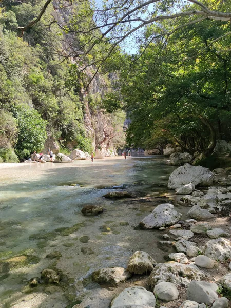 stock image Acherontas river exploring Greece holidays mood summer traveling amazing Greek nature scape background in high quality big size print