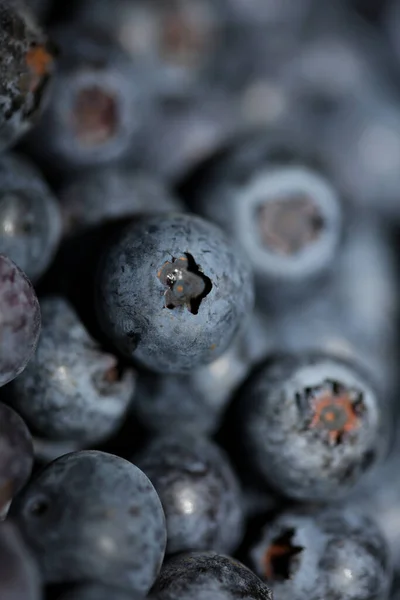 Fresh Blueberries Background Top View Concept Healthy Dieting Eating Big — Foto de Stock