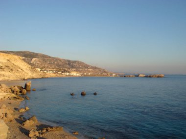 Yunanistan 'ın Karpathos kenti, 2 Temmuz Pazartesi günü Yunanistan' da yaz tatilleri için muhteşem bir ada gezisi arka plan duvar kağıdı ürünü keşfettik.