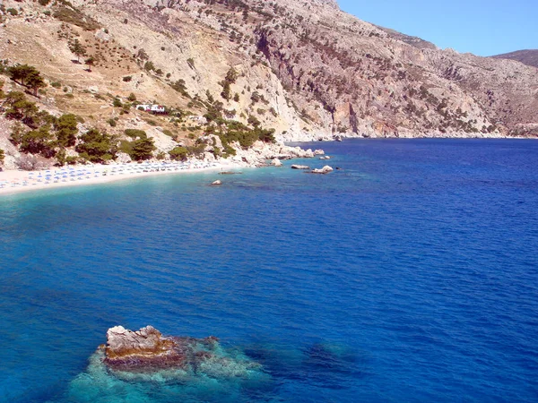 Yunanistan Karpathos Kenti Temmuz Pazartesi Günü Yunanistan Yaz Tatilleri Için — Stok fotoğraf