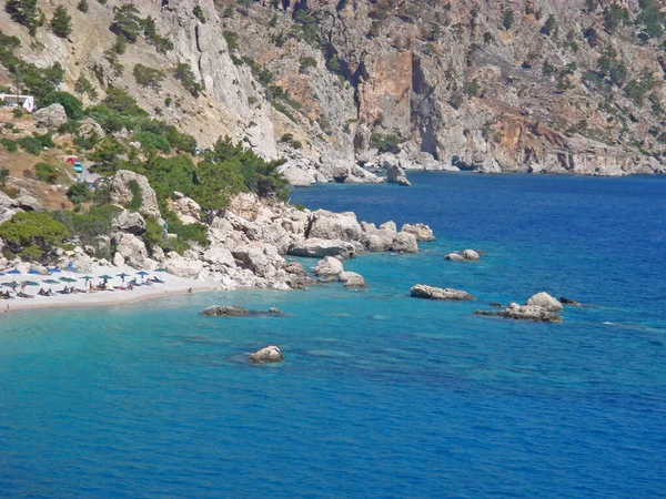 Κάρπαθος Ελλάδα Δευτέρα Ιουλίου 2019 Εξερευνώντας Καταπληκτικά Ελληνικά Νησιά Καλοκαιρινές — Φωτογραφία Αρχείου