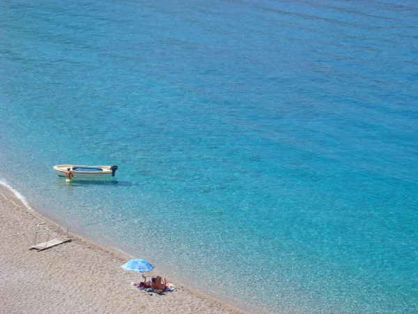 Κάρπαθος Ελλάδα Δευτέρα Ιουλίου 2019 Εξερευνώντας Καταπληκτικό Ελληνικό Νησί Καλοκαιρινές — Φωτογραφία Αρχείου